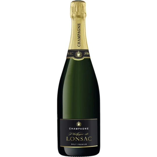 De Lonsac Champagner Brut Premium 0,75l 3 De Lonsac Champagner Brut Premium 0,75l